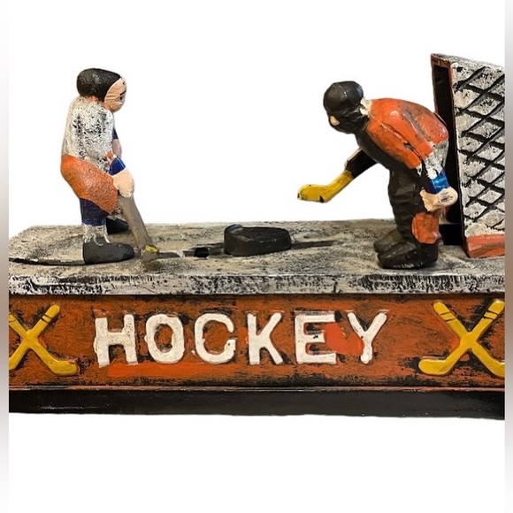Other - Cast iron coin bank vintage